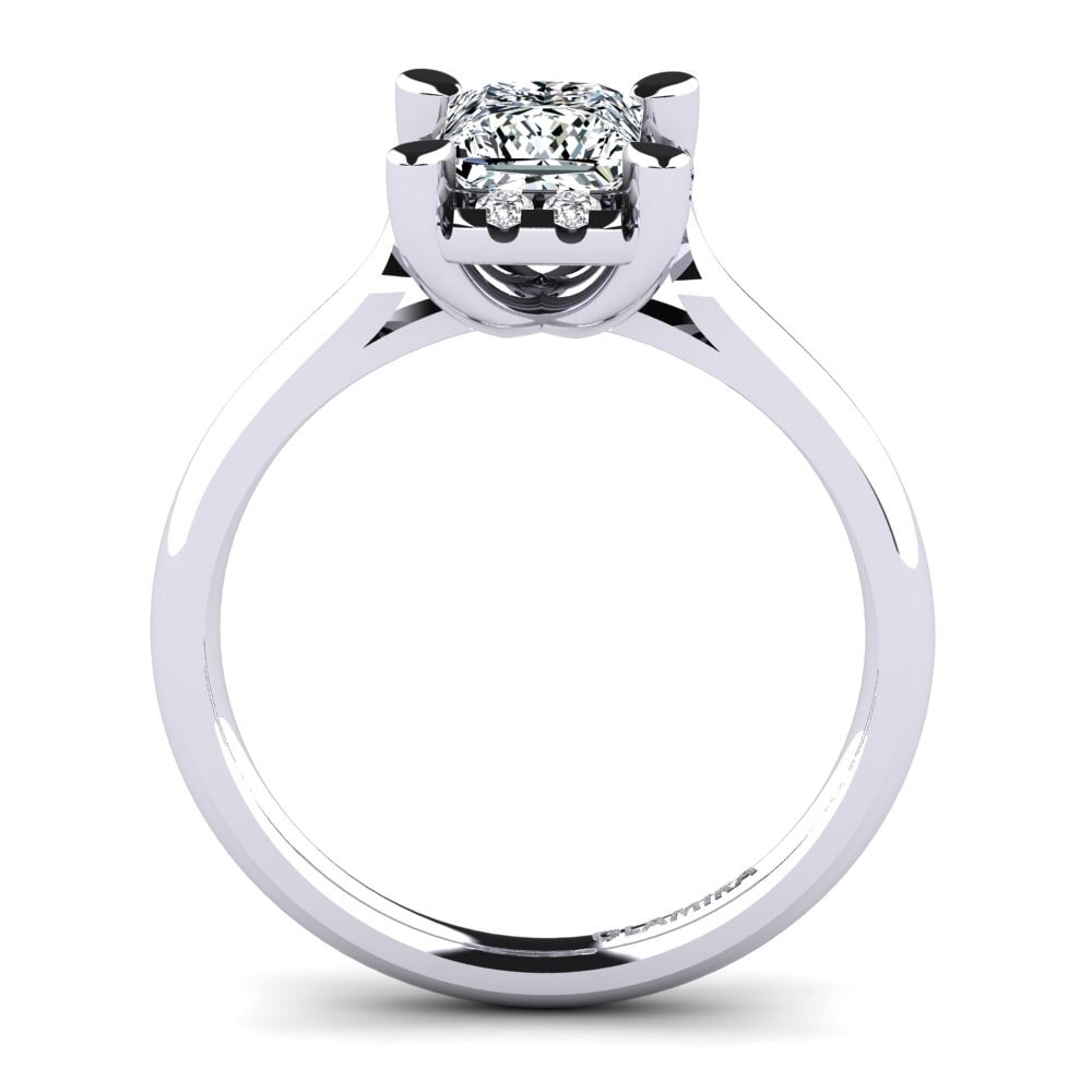 Zirconia Engagement Ring Amay 0.93 crt