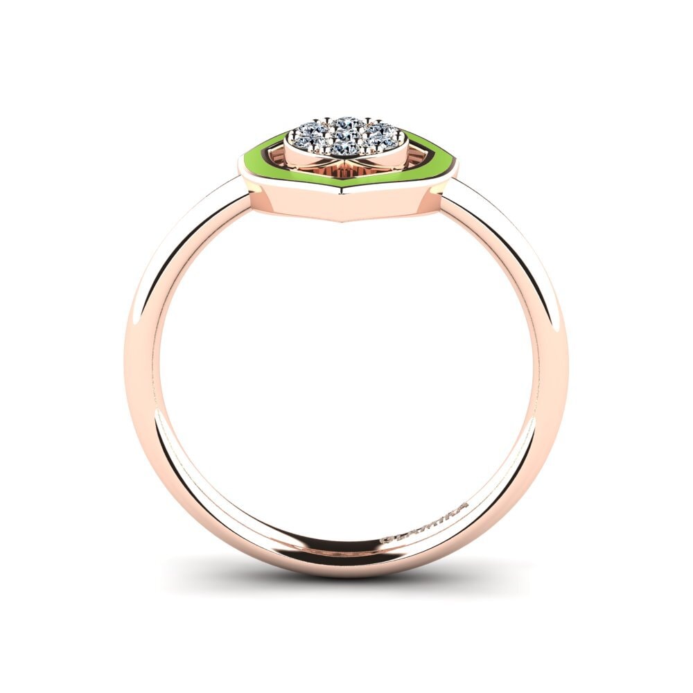 Rotgold 375 Ring Amecourt
