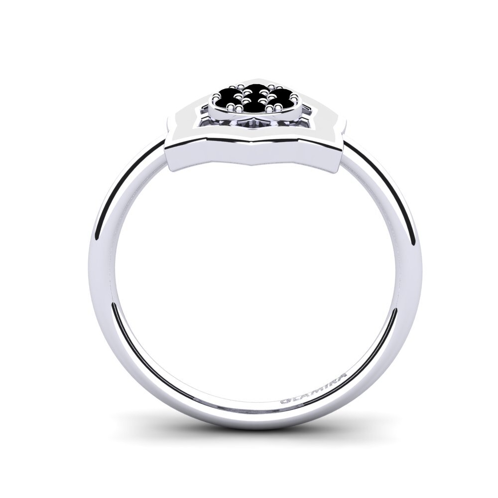 Schwarzer Diamant Ring Amenoncourt