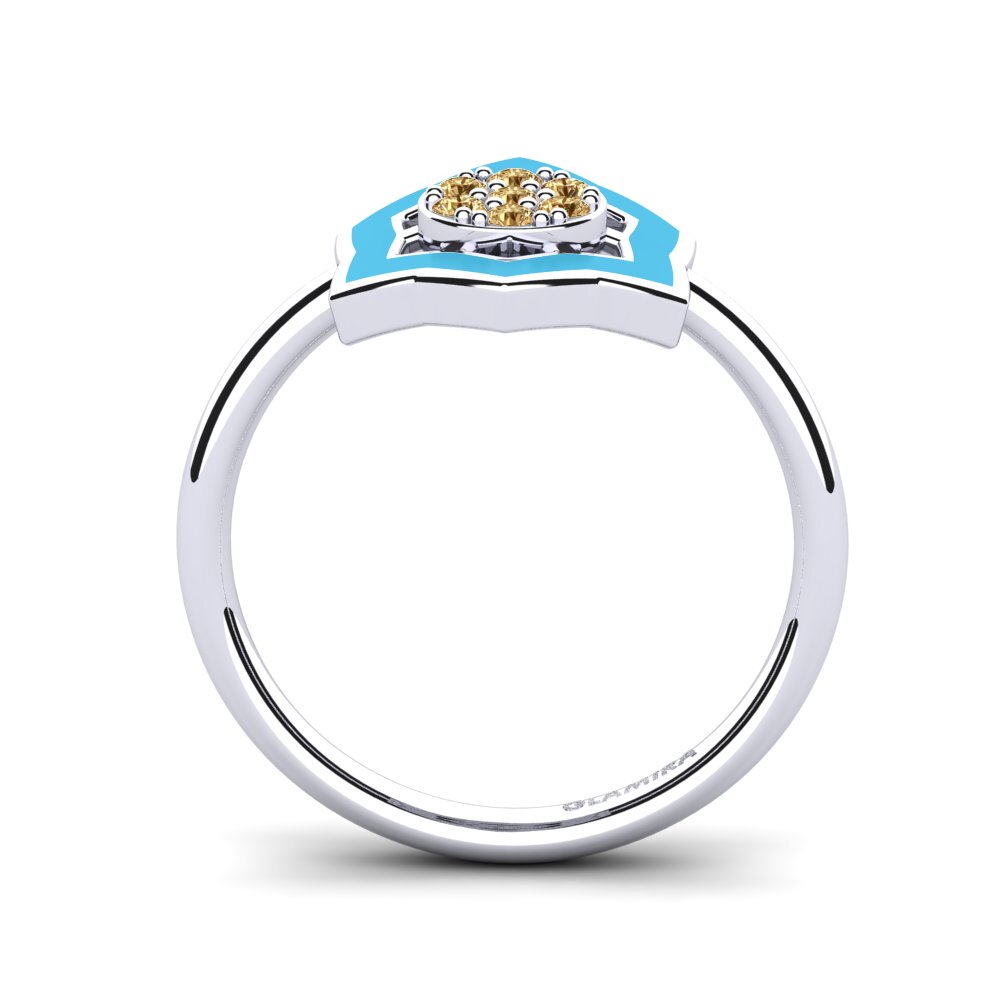 Brown Diamond Ring Amenoncourt