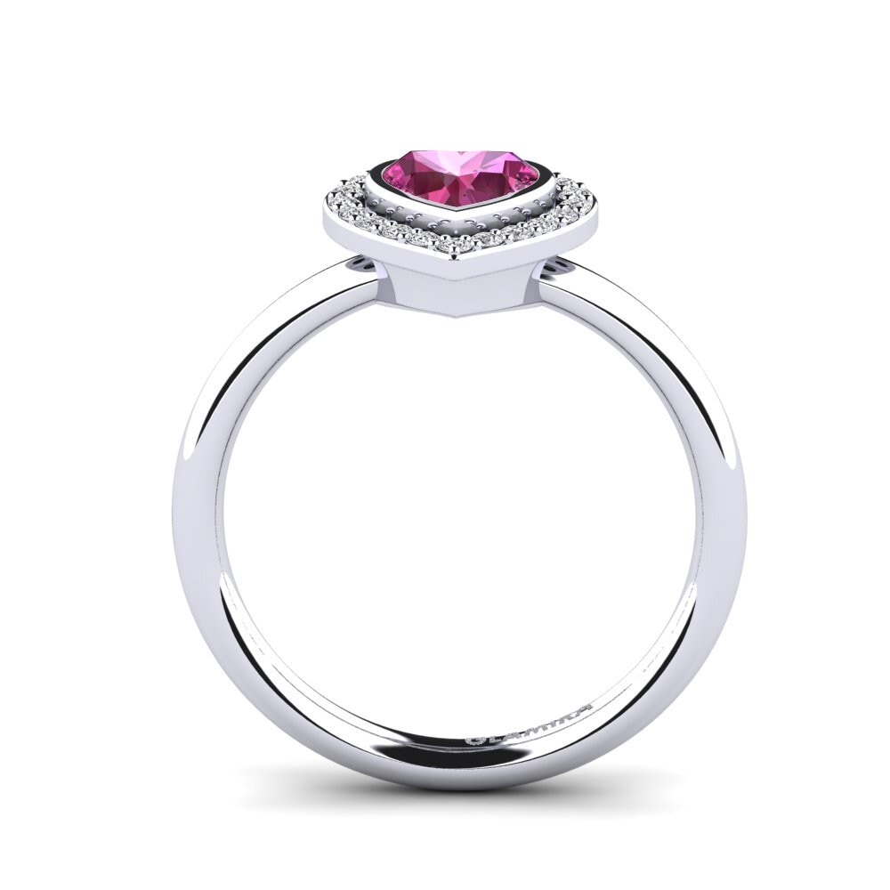Pink Topaz Women's Ring Amery