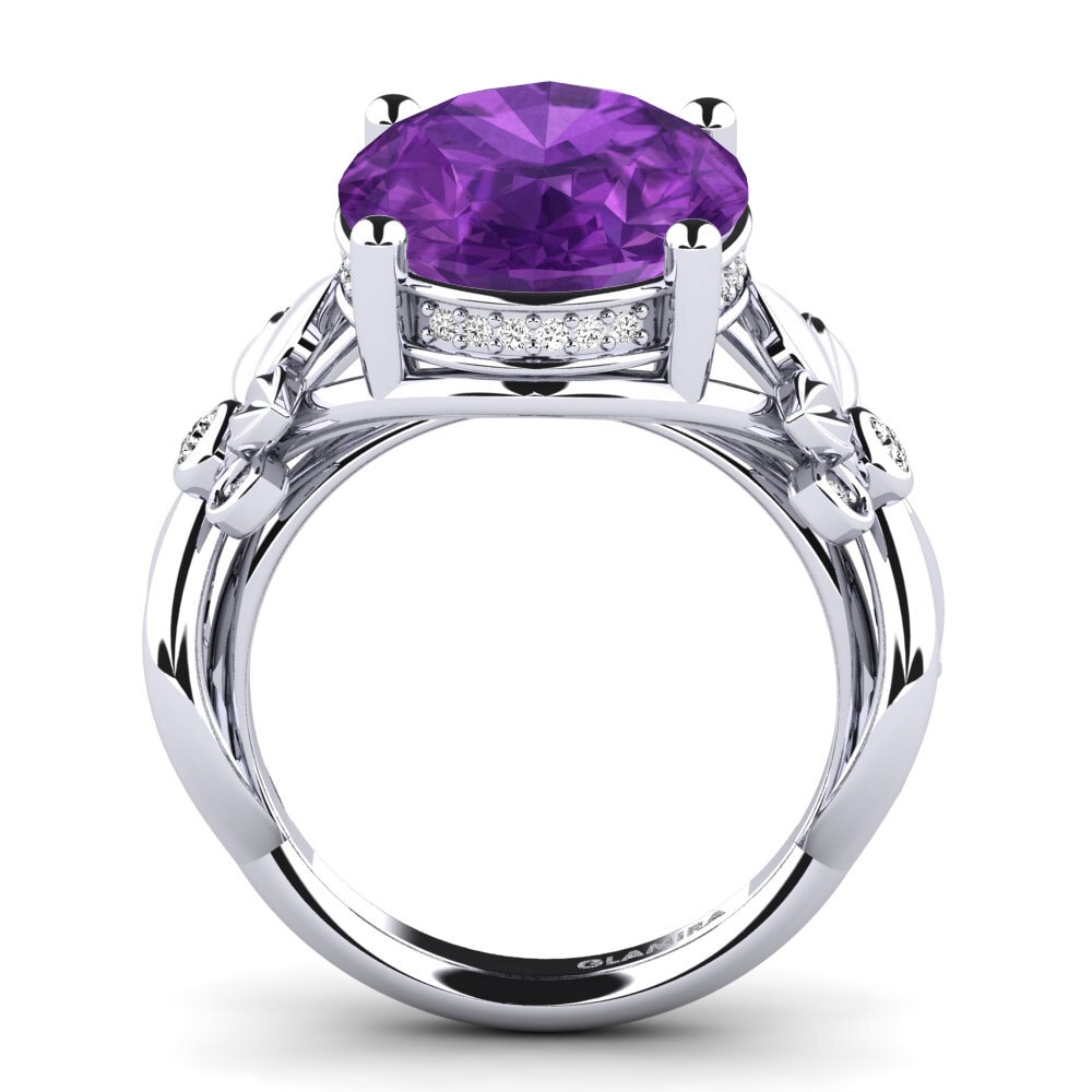 Amatista Anillo Ami