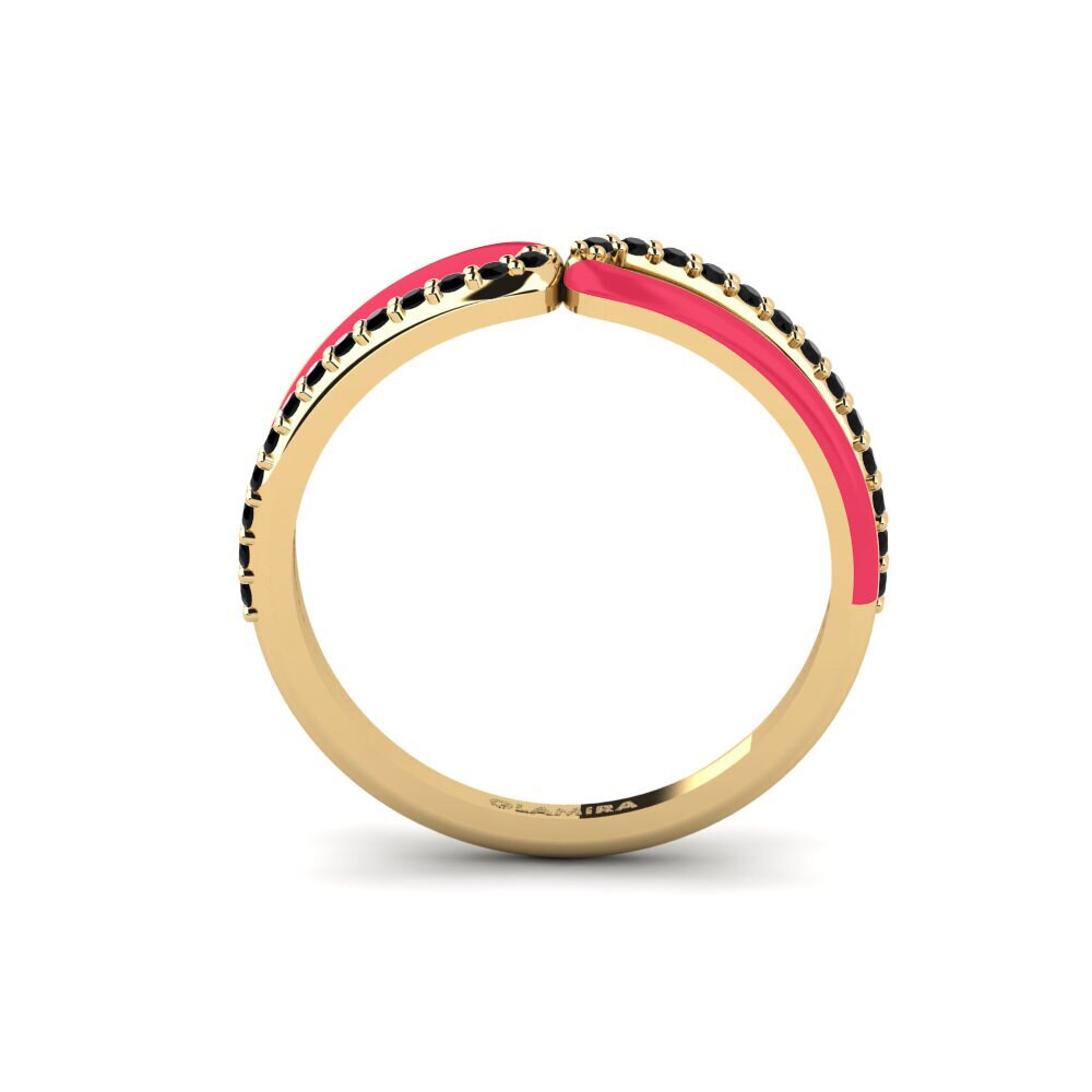 Zafiro negro Anillo Amorgos