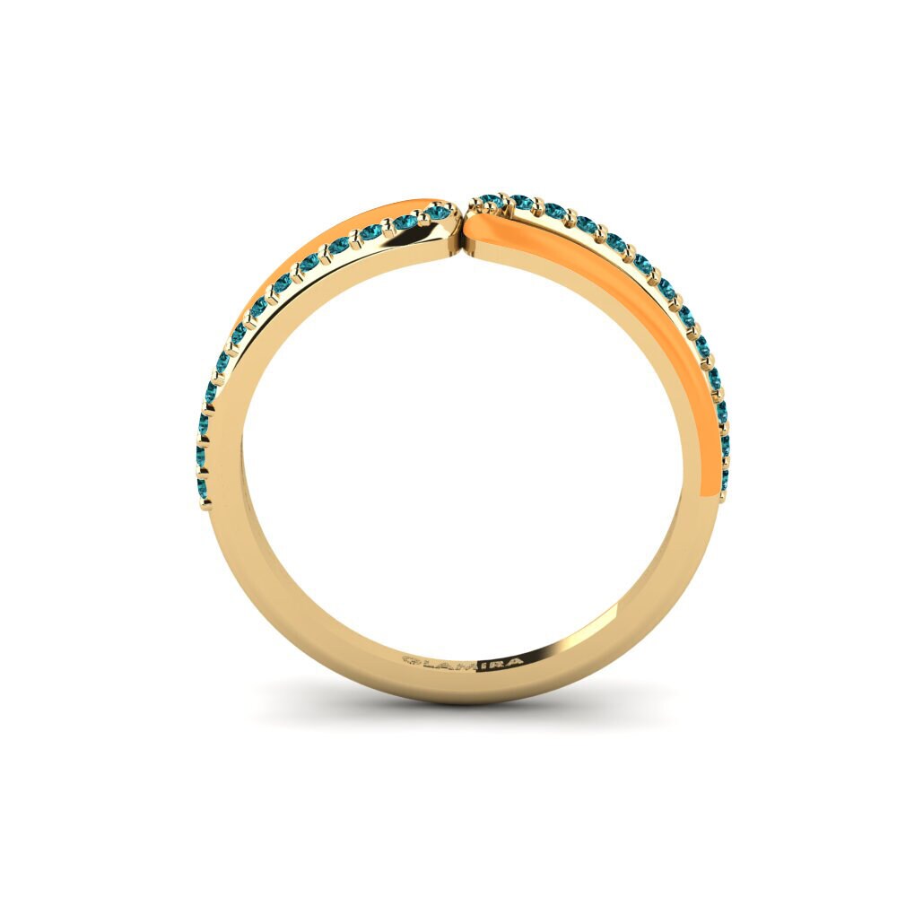 Blauer Diamant Ring Amorgos
