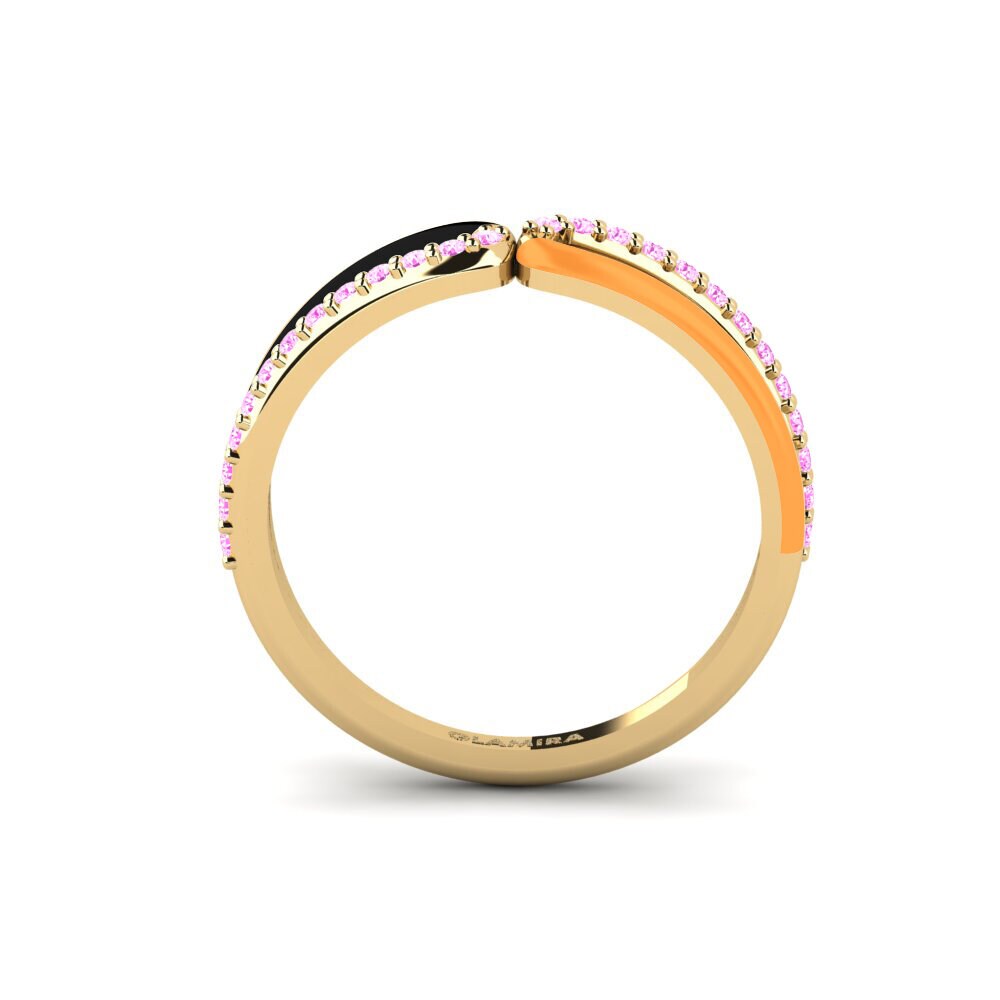 Rosa Saphir Ring Amorgos