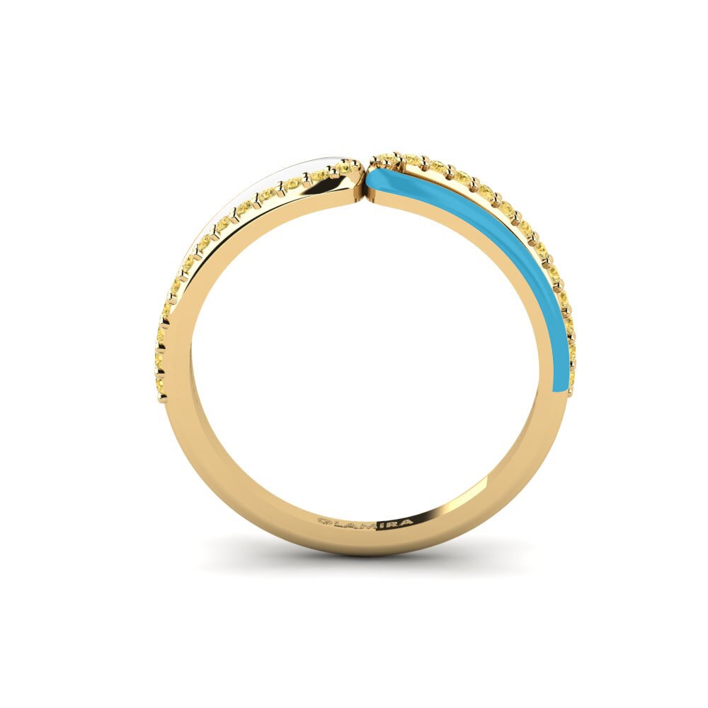 Gelber Diamant Ring Amorgos