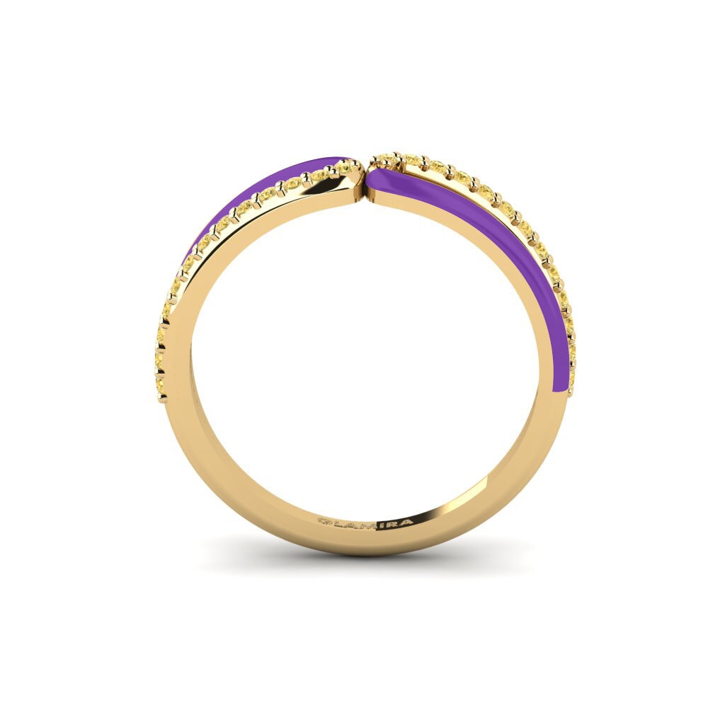 Yellow Diamond Ring Amorgos