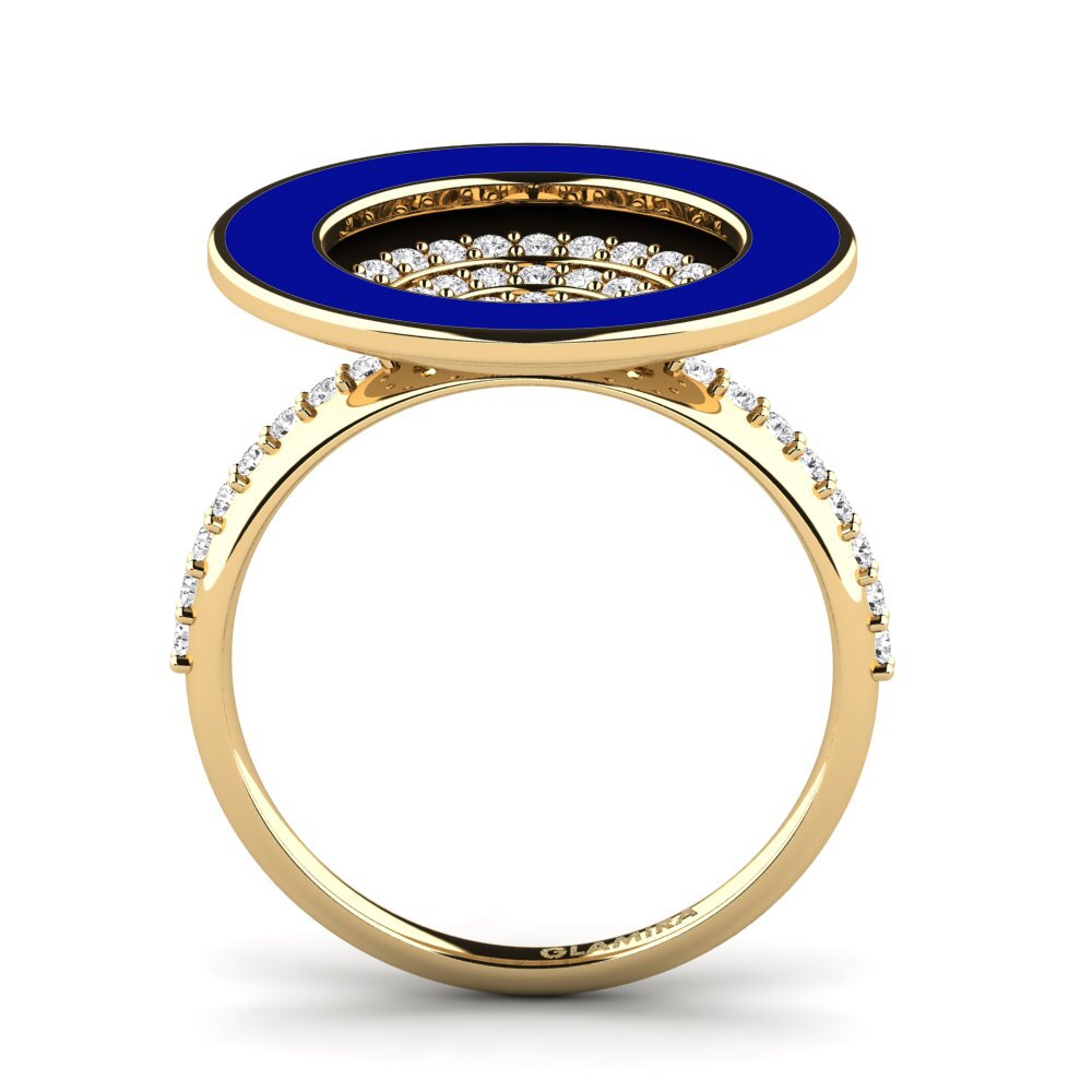 White sapphire Ring Amutat