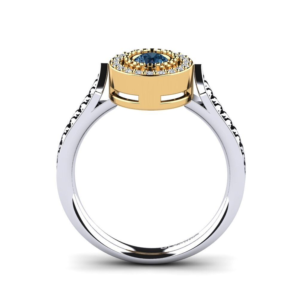 Blauer Diamant Verlobungsring Anajulia