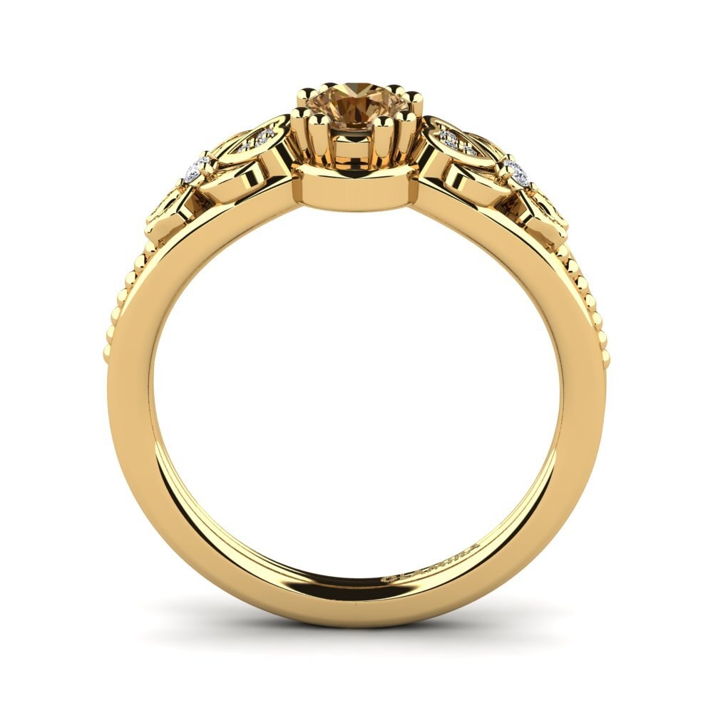 Brown Diamond Women's Ring Anamir