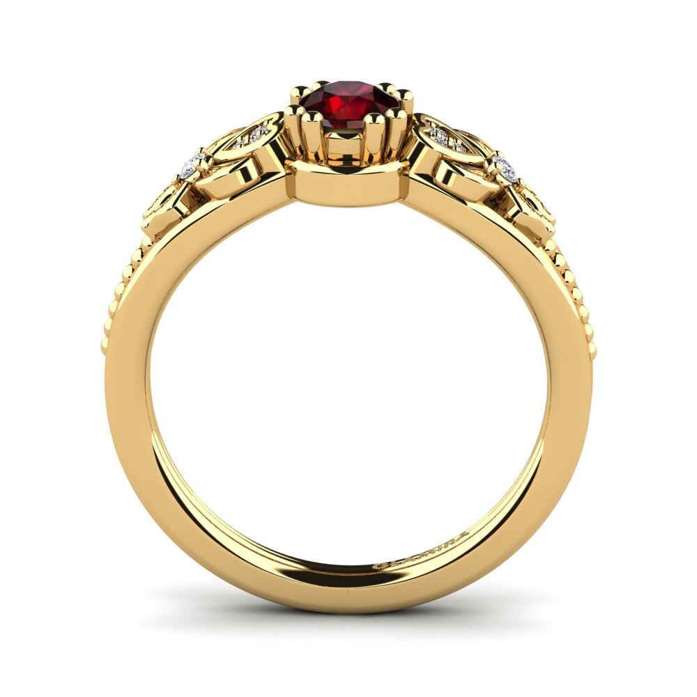 Garnet Women's Ring Anamir
