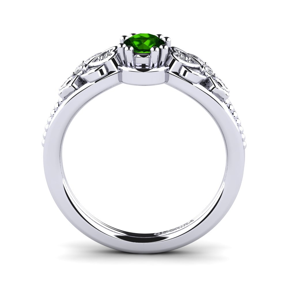 Green Tourmaline Women's Ring Anamir