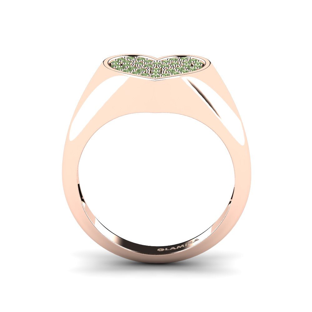 Diamante Verde Anillo Anatole