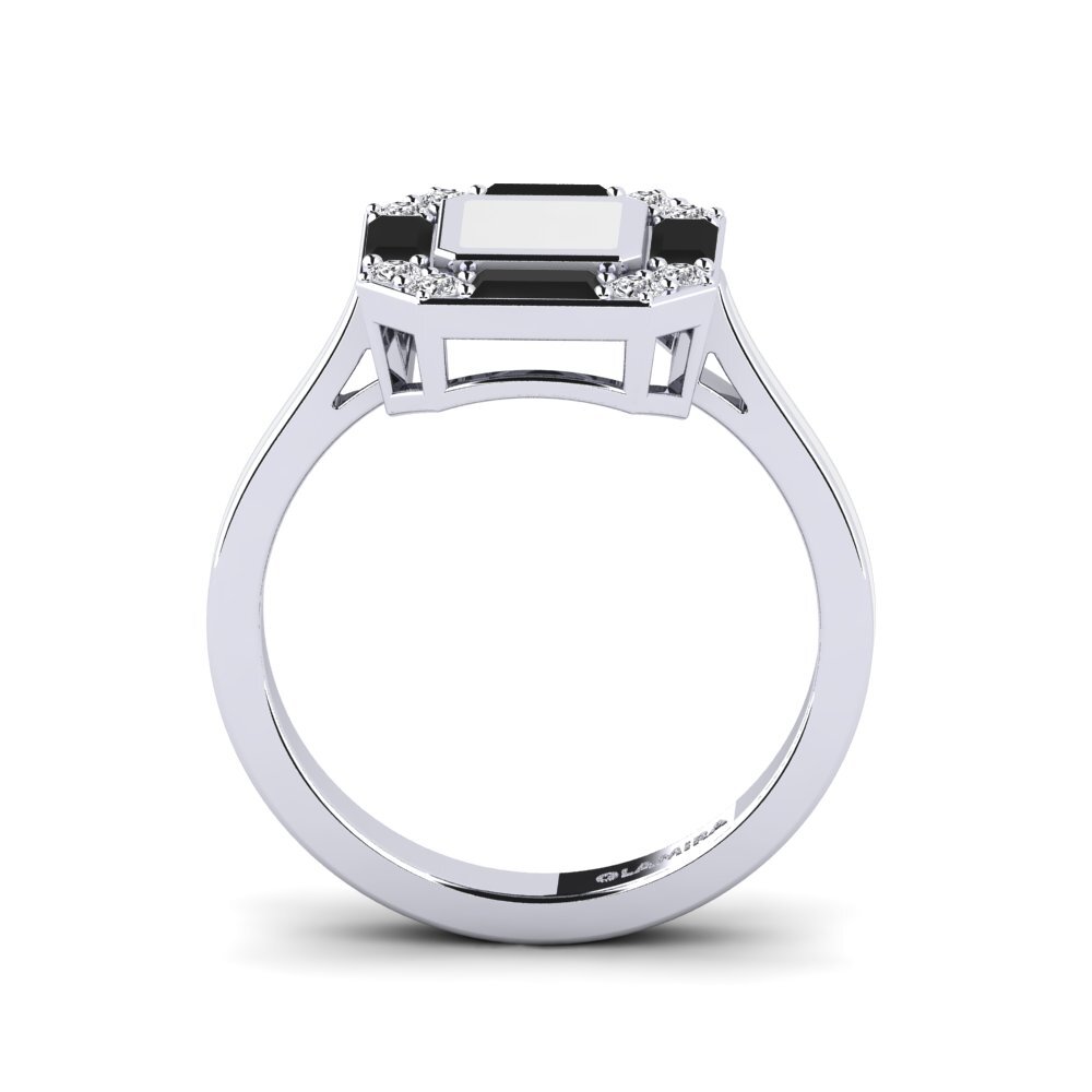 Schwarzer Diamant Ring Andelnans
