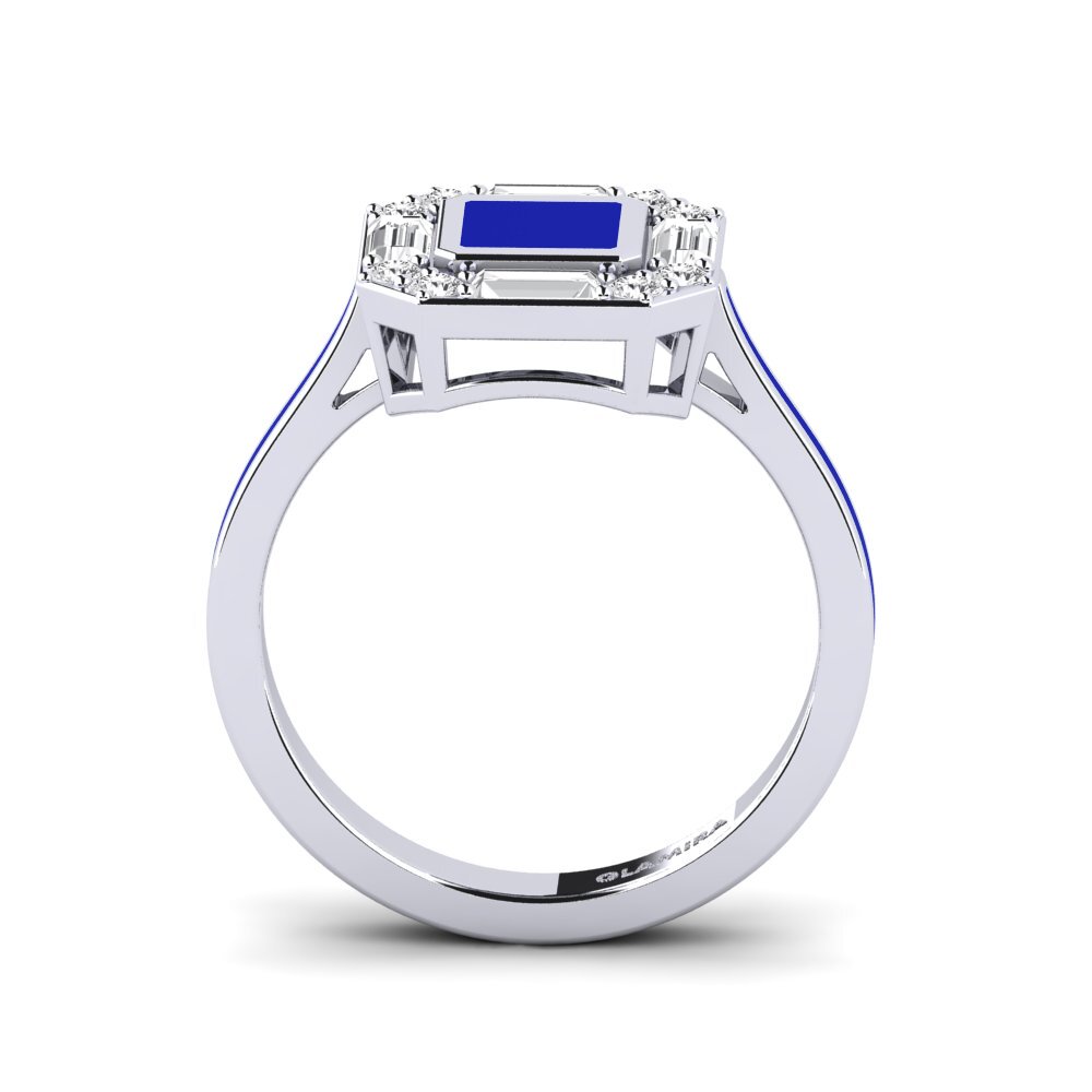 White sapphire Ring Andelnans