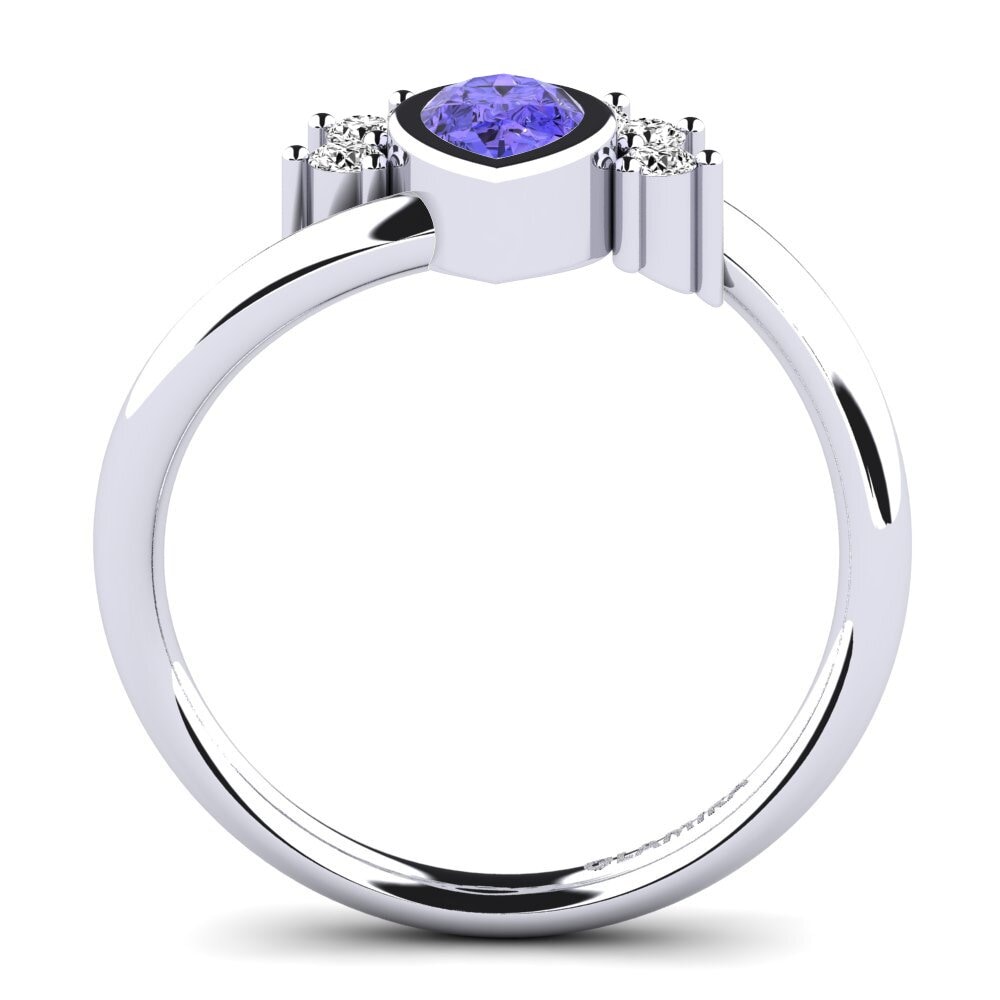 Tanzanite Engagement Ring Andolina