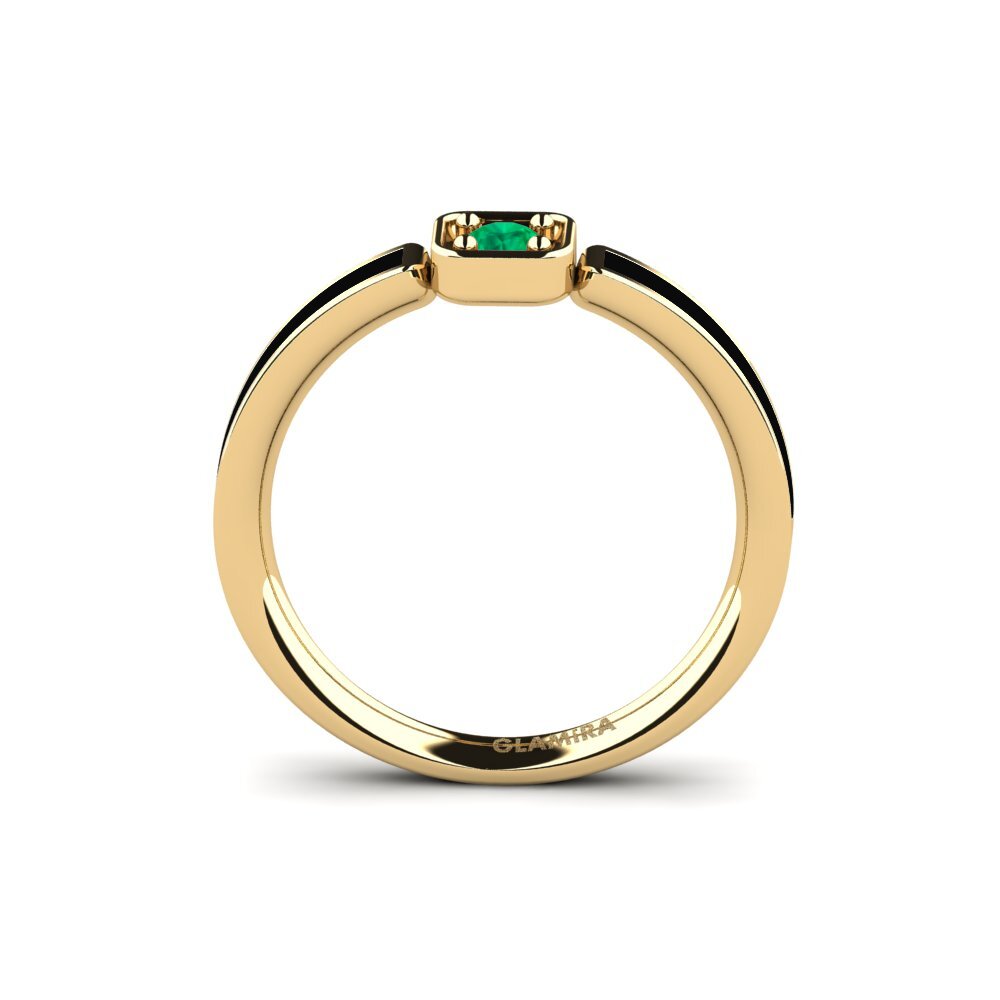 Gelbgold 585 Verlobungsring Andromaca