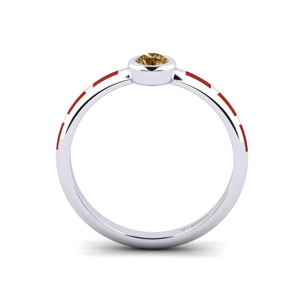 Brown Diamond Ring Aneous