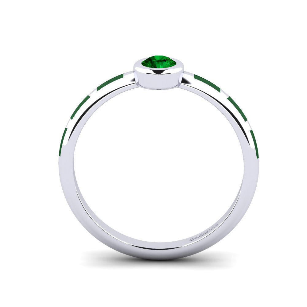 Green Zirconia Ring Aneous