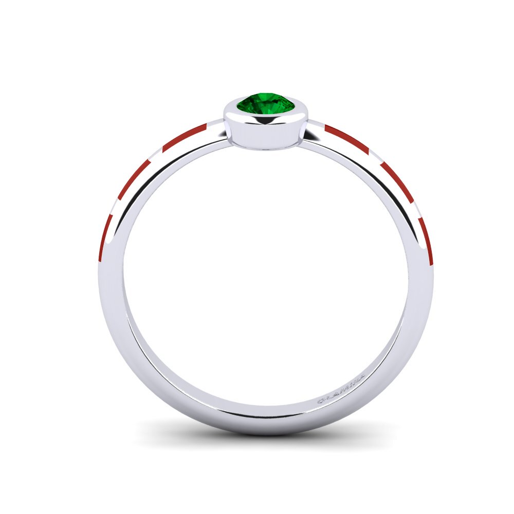 Green Zirconia Ring Aneous