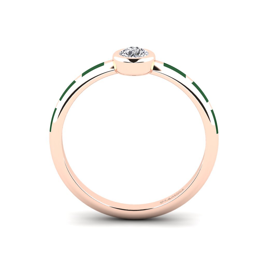 Labor-gezüchteter Diamant Ring Aneous