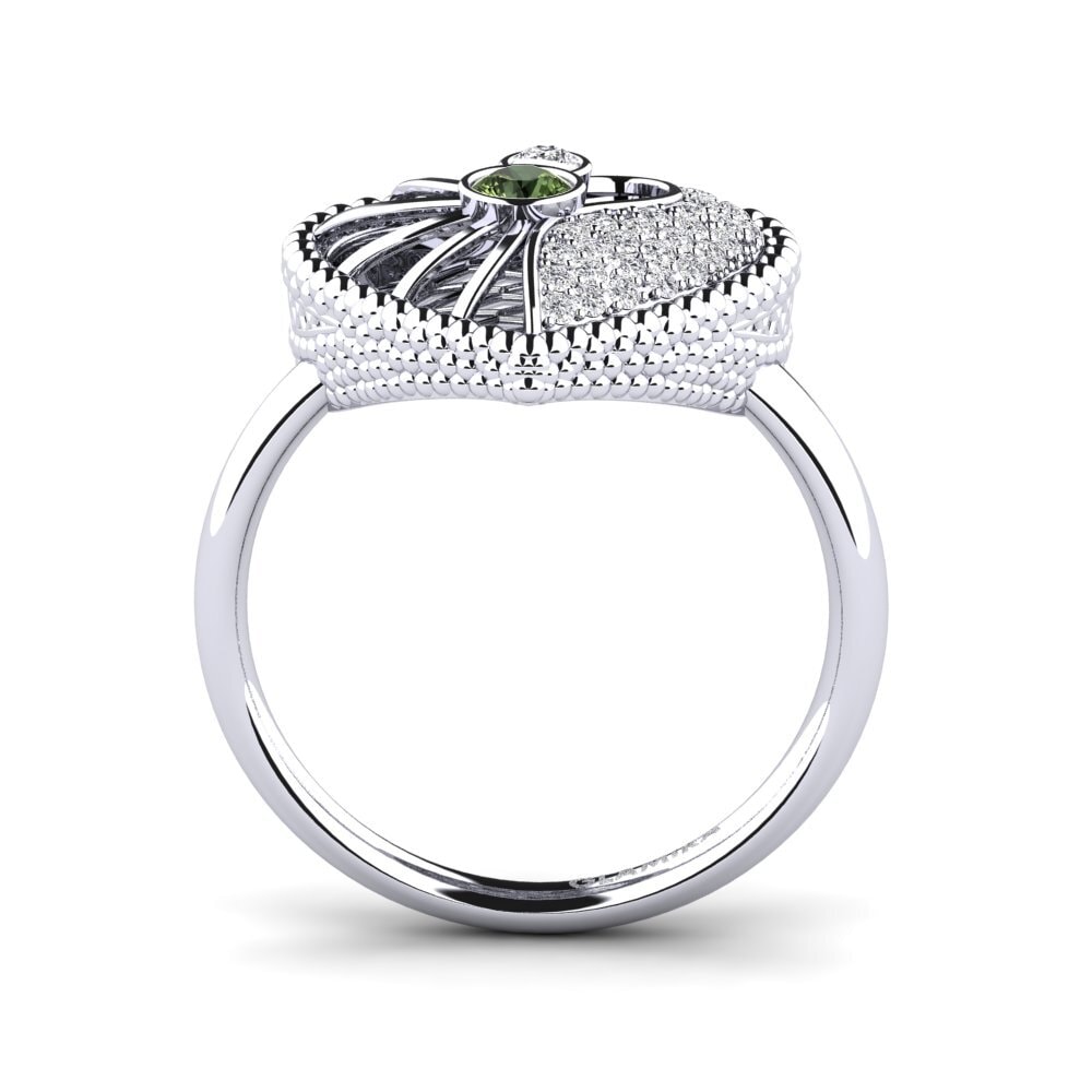 Green Sapphire Ring Angelye