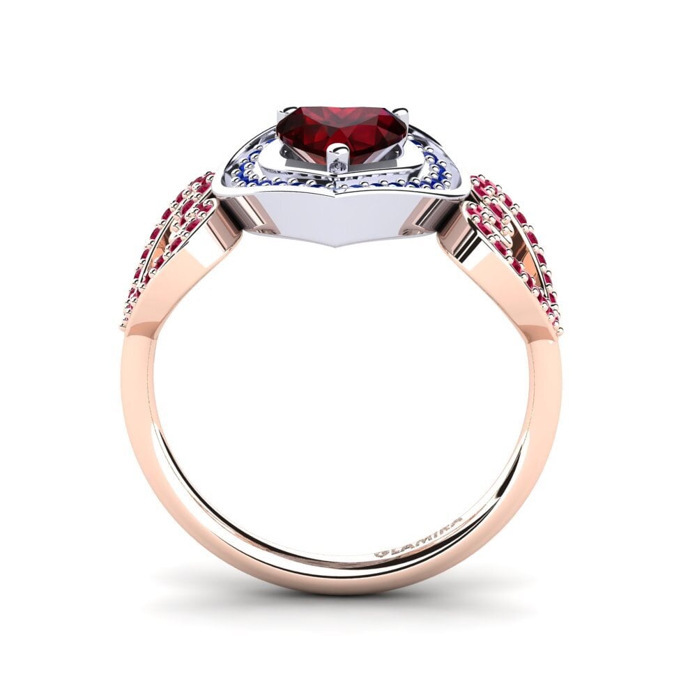 14k Rose & White Gold Ring Anisah