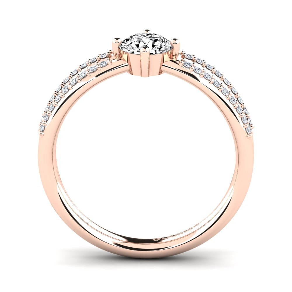 Moissanite Engagement Ring Aniyalise