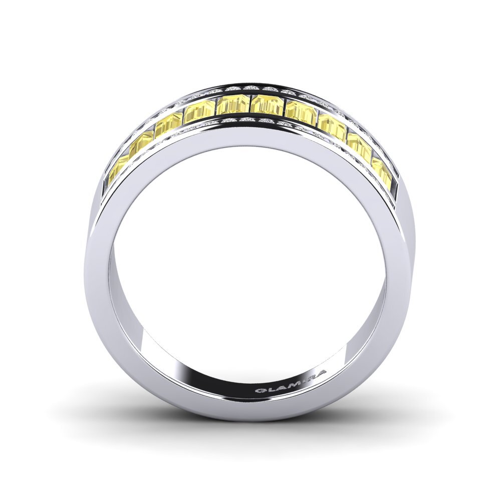 Gelber Saphir Ring Annabella