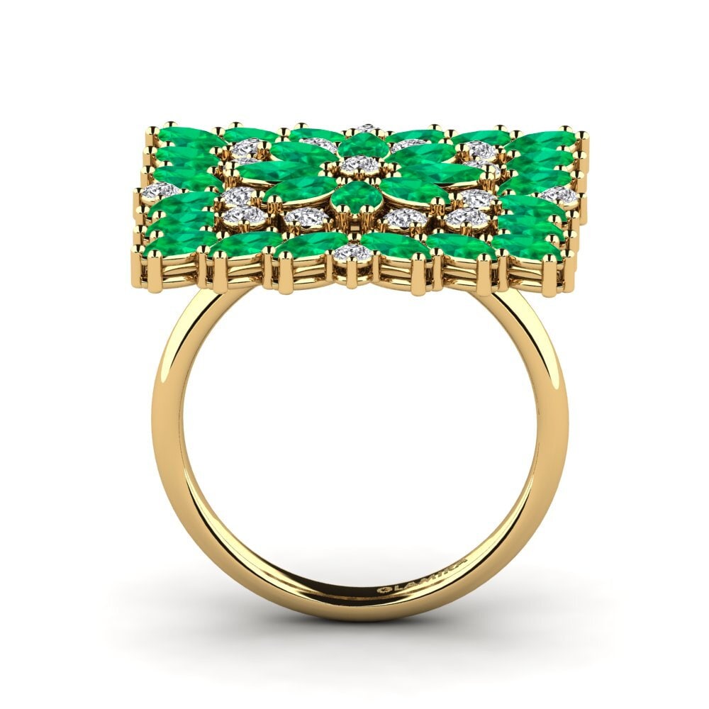 Smaragd Ringen Annett