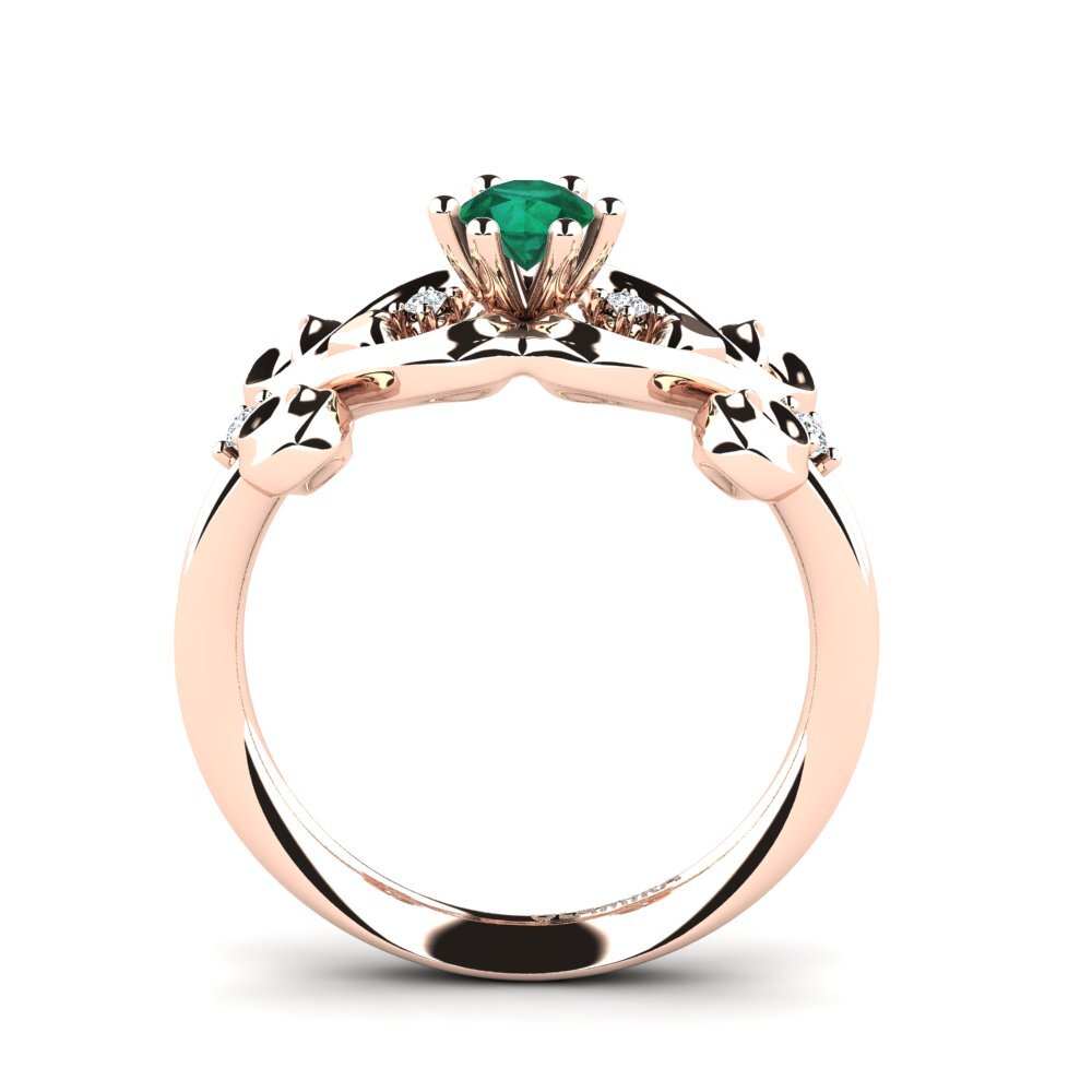 Rotgold 585 Verlobungsringe Annouk