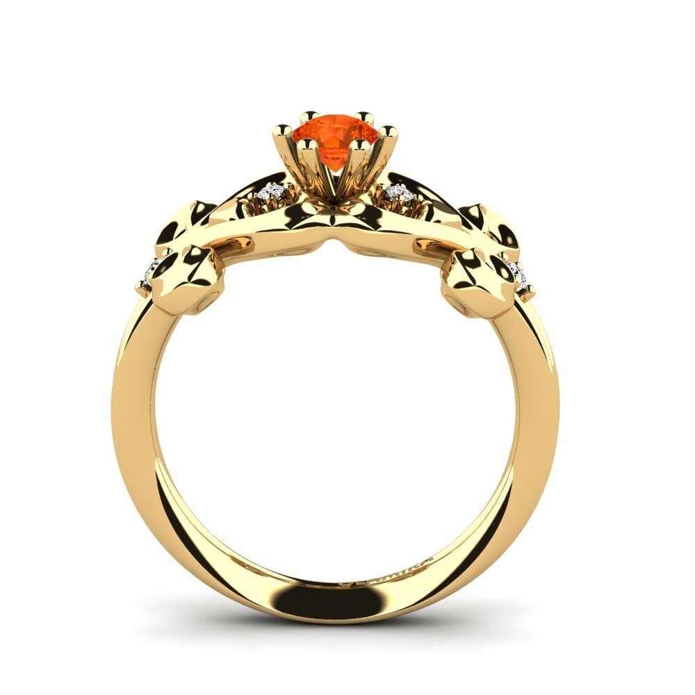Ópalo Fuego Anillo de compromiso Annouk