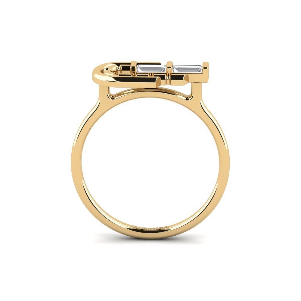 Weißer Saphir Ring Antipatrea