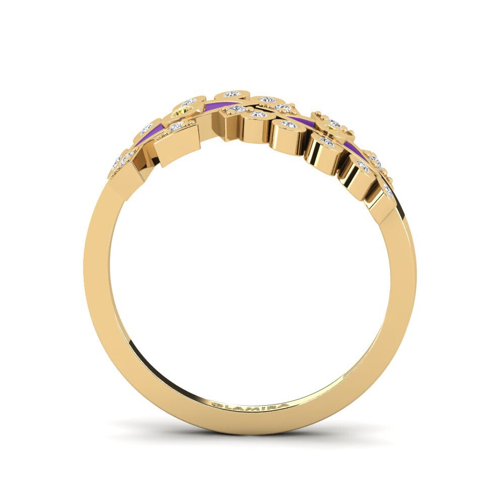 Yellow Diamond Ring Aphrodis