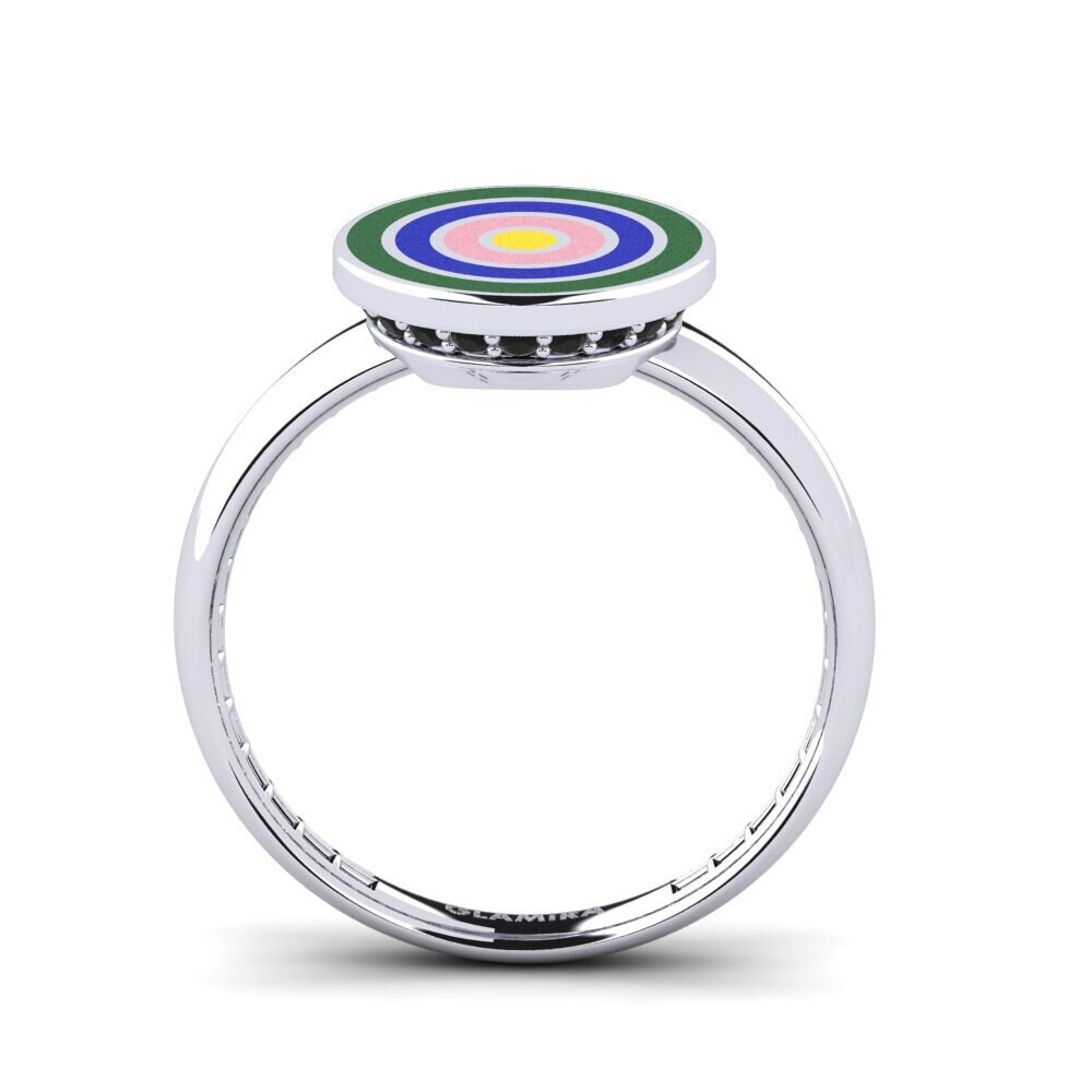 Schwarzer Diamant Ring Aphtha