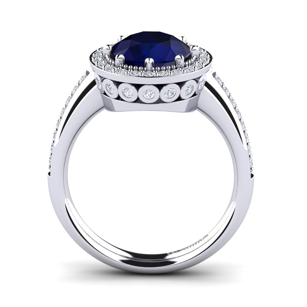Sapphire Engagement Ring Aprila