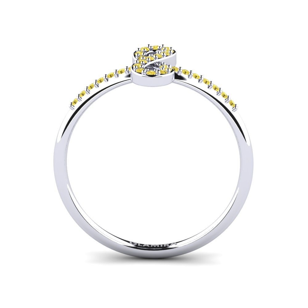 Yellow Sapphire Ring Arcadaca