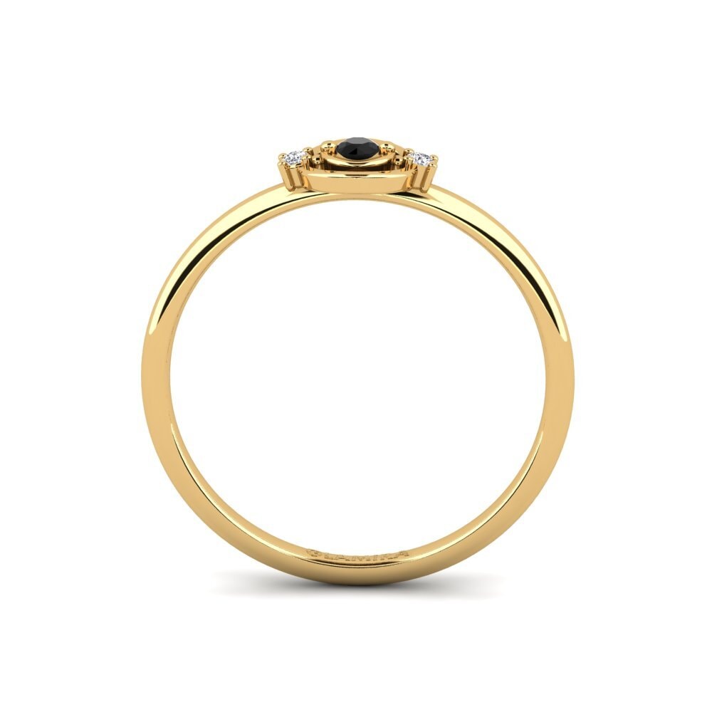 Zafiro negro Anillo Areius