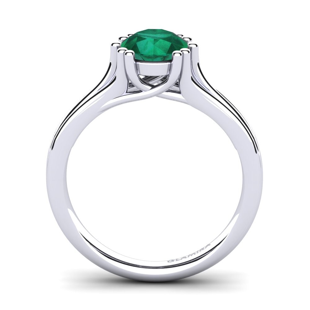 Emerald Engagement Ring Arian 1.0 crt