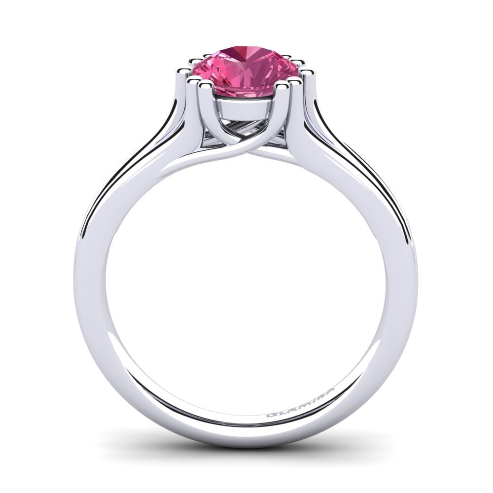 Pink Tourmaline Engagement Ring Arian 1.0 crt