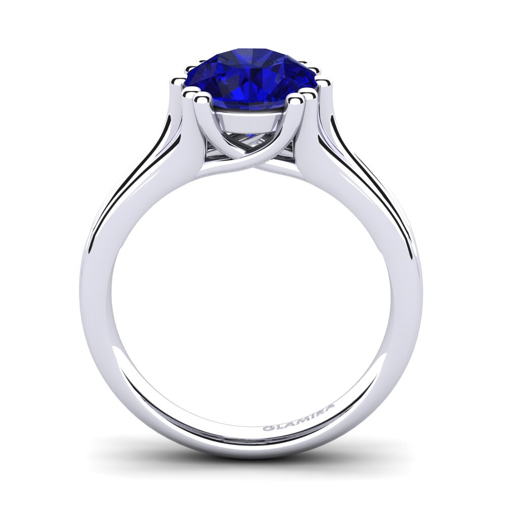 Sapphire (Lab Created) Engagement Ring Arian 2.0 crt