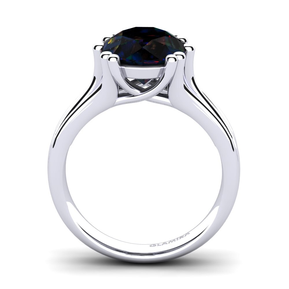 Black Opal Engagement Ring Arian 3.0 crt