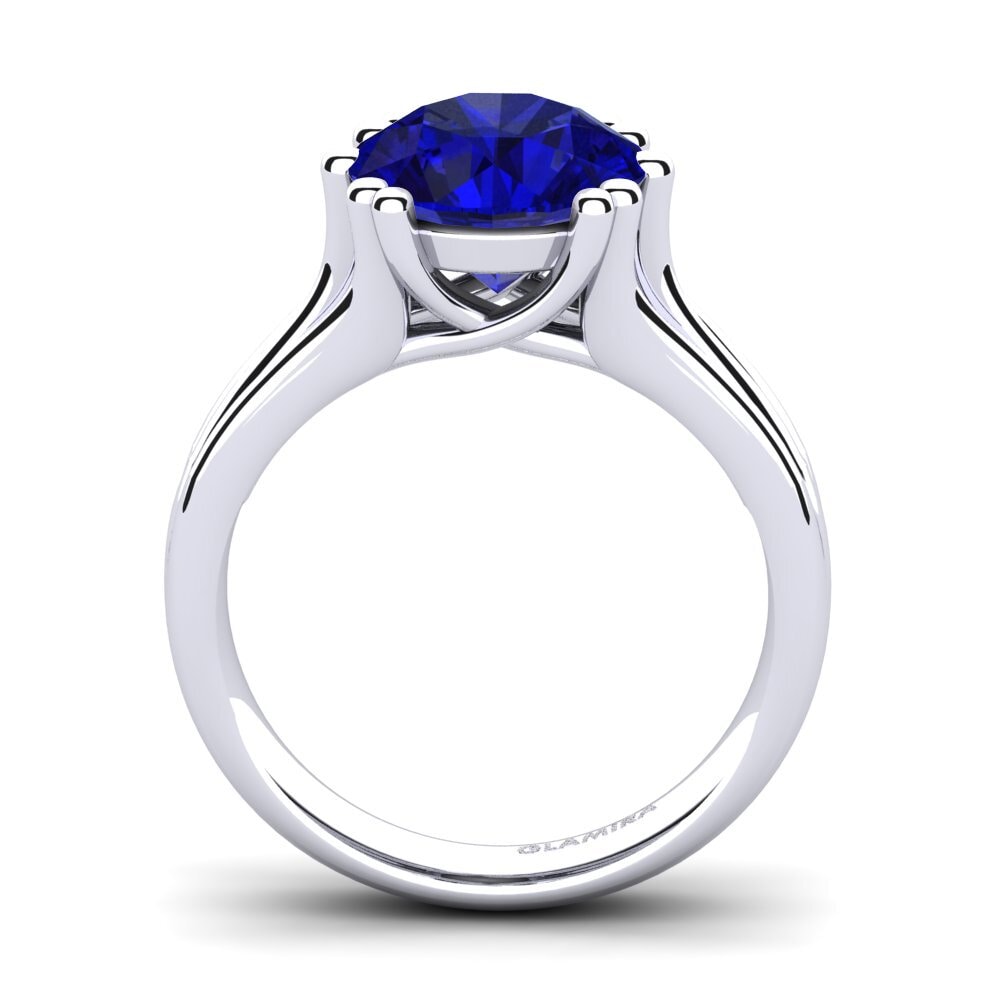 Sapphire (Lab Created) Engagement Ring Arian 3.0 crt