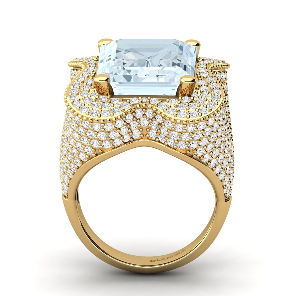 9ct Yellow Gold Engagement Ring Aricela