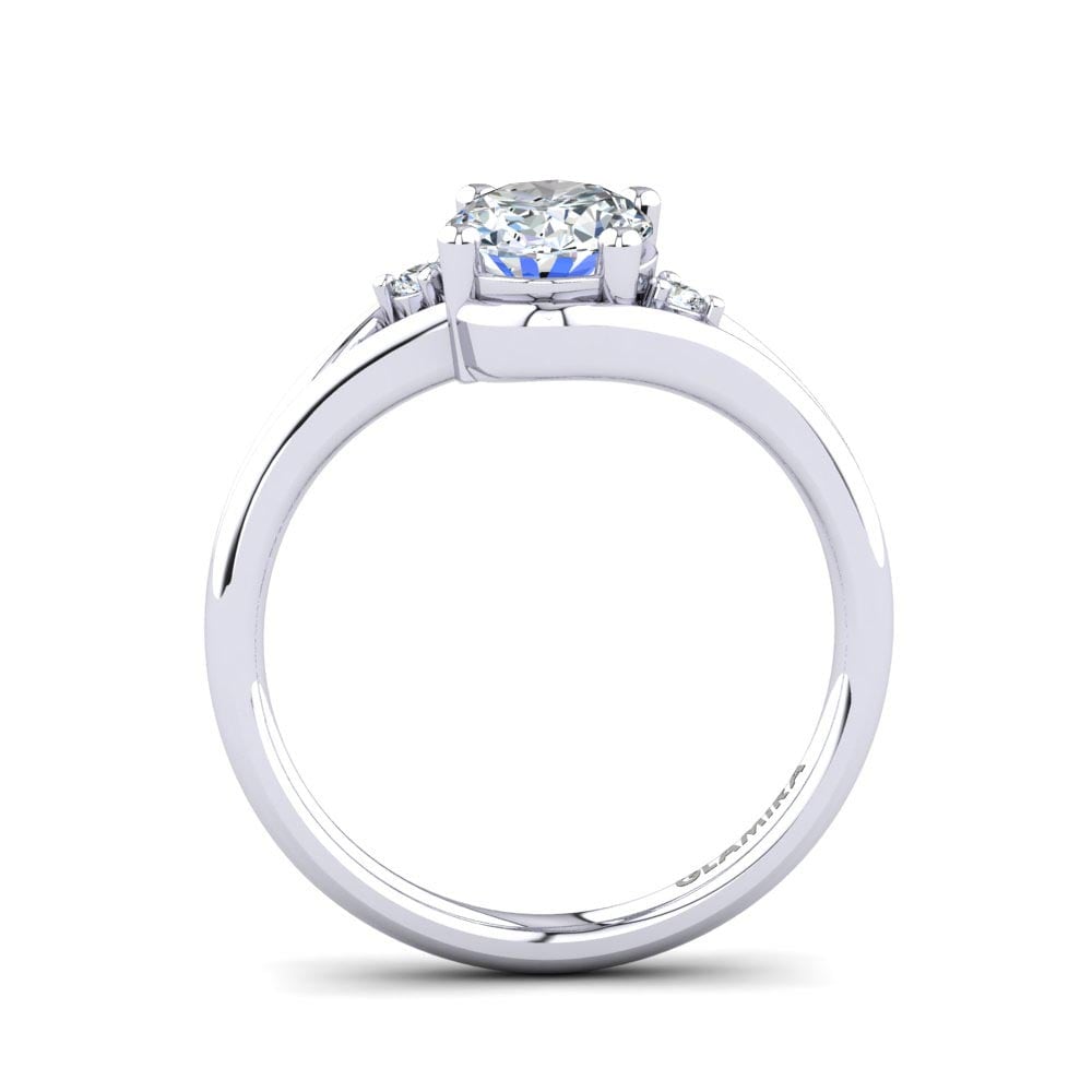 Oval Engagement Ring Ariel 1.09 crt