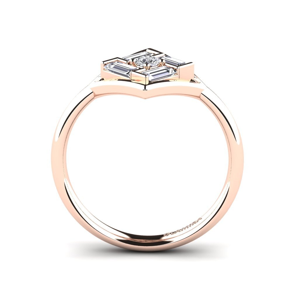 Labor-gezüchteter Diamant Ring Arietis