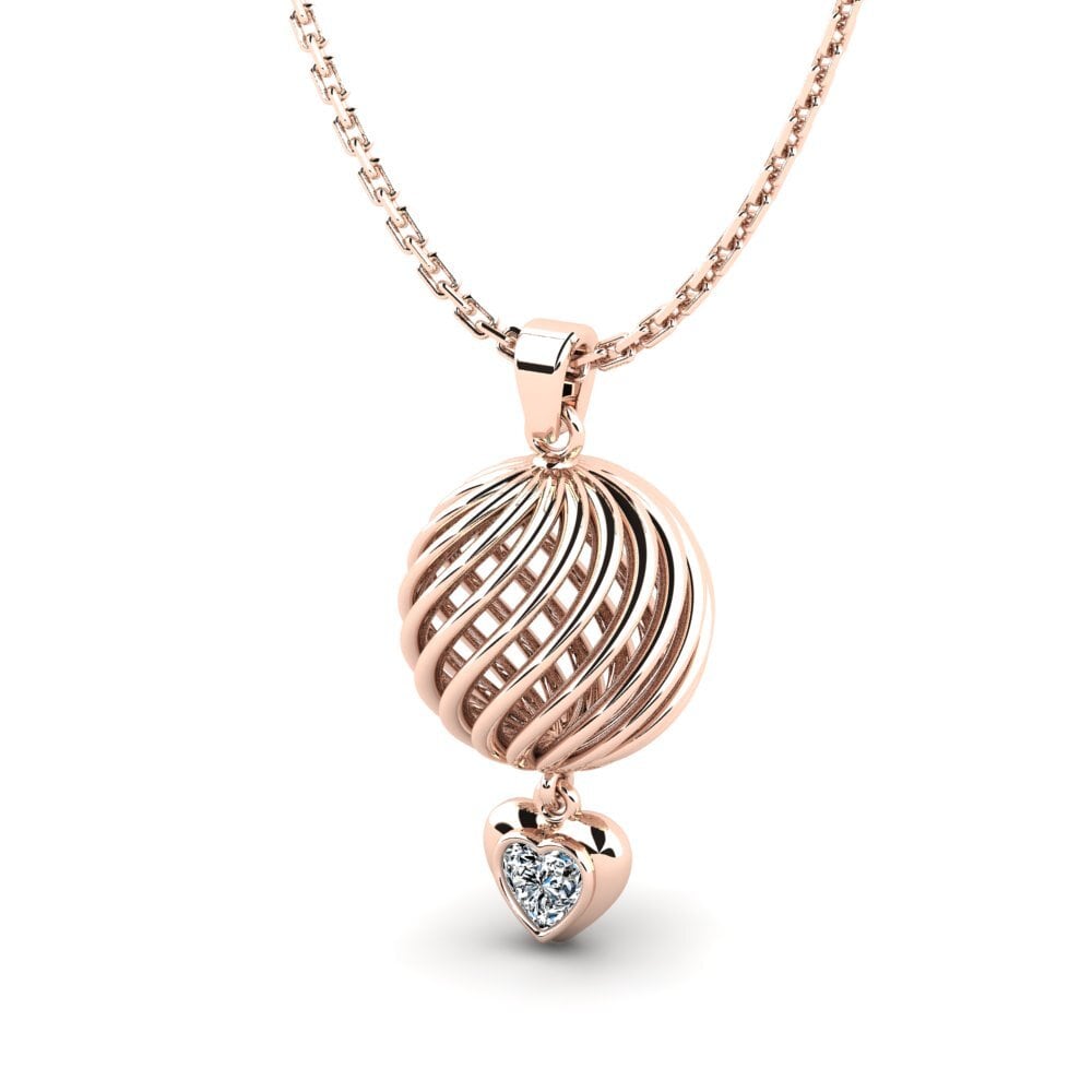 14K Rood Goud Dames Hanger Ariminum