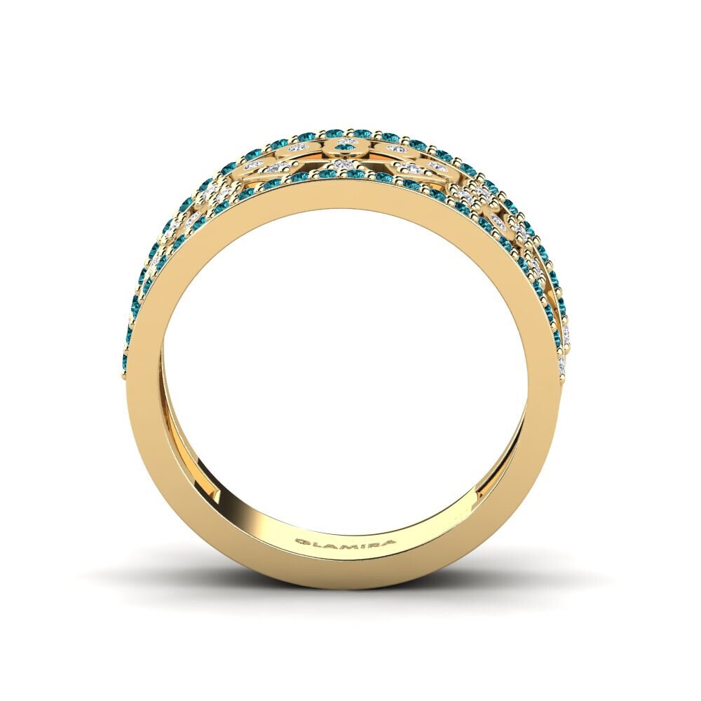 Blauer Diamant Ring Arinna