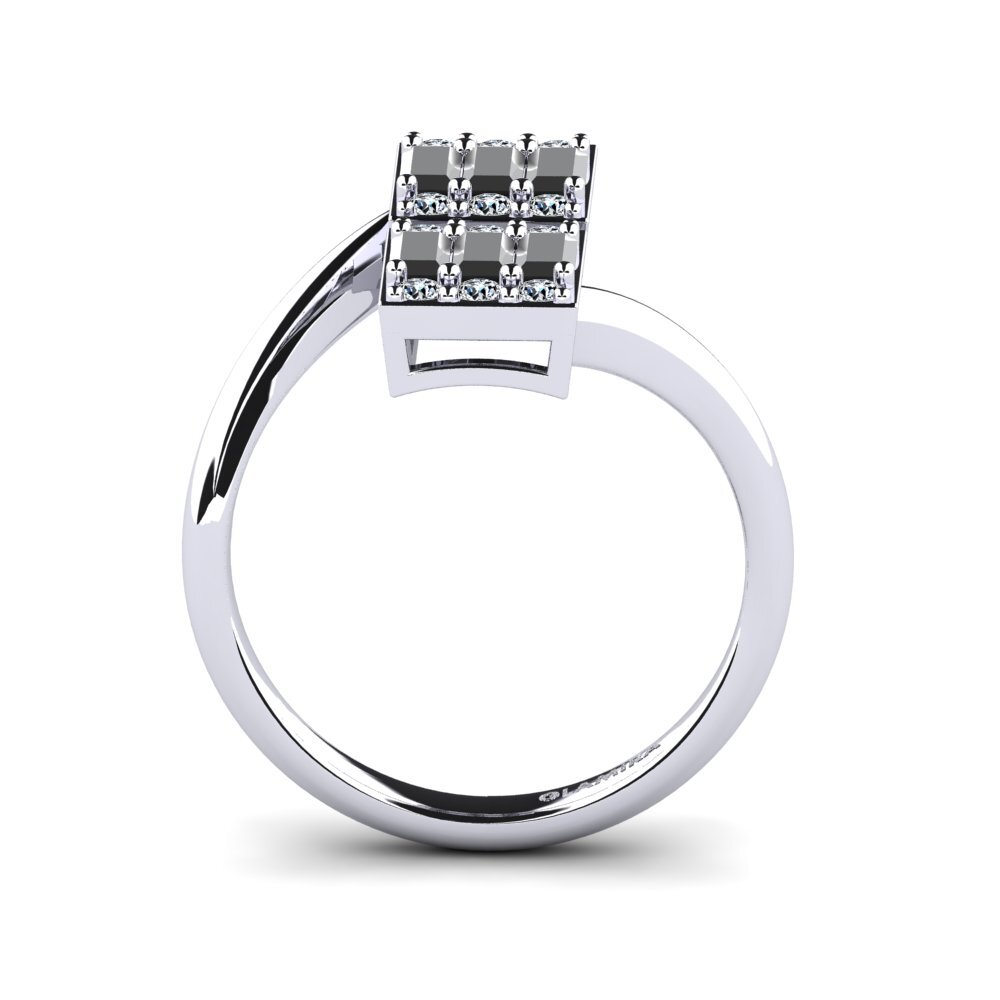 Zafiro negro Anillo Arkoi