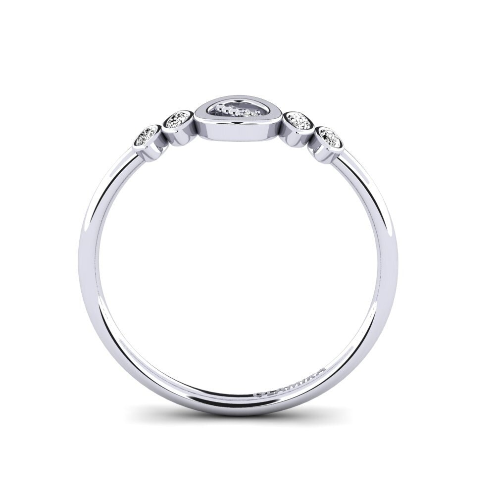 Moissanite Anel Arrowy